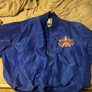 Texas Rangers Starter 90’s wind breaker
